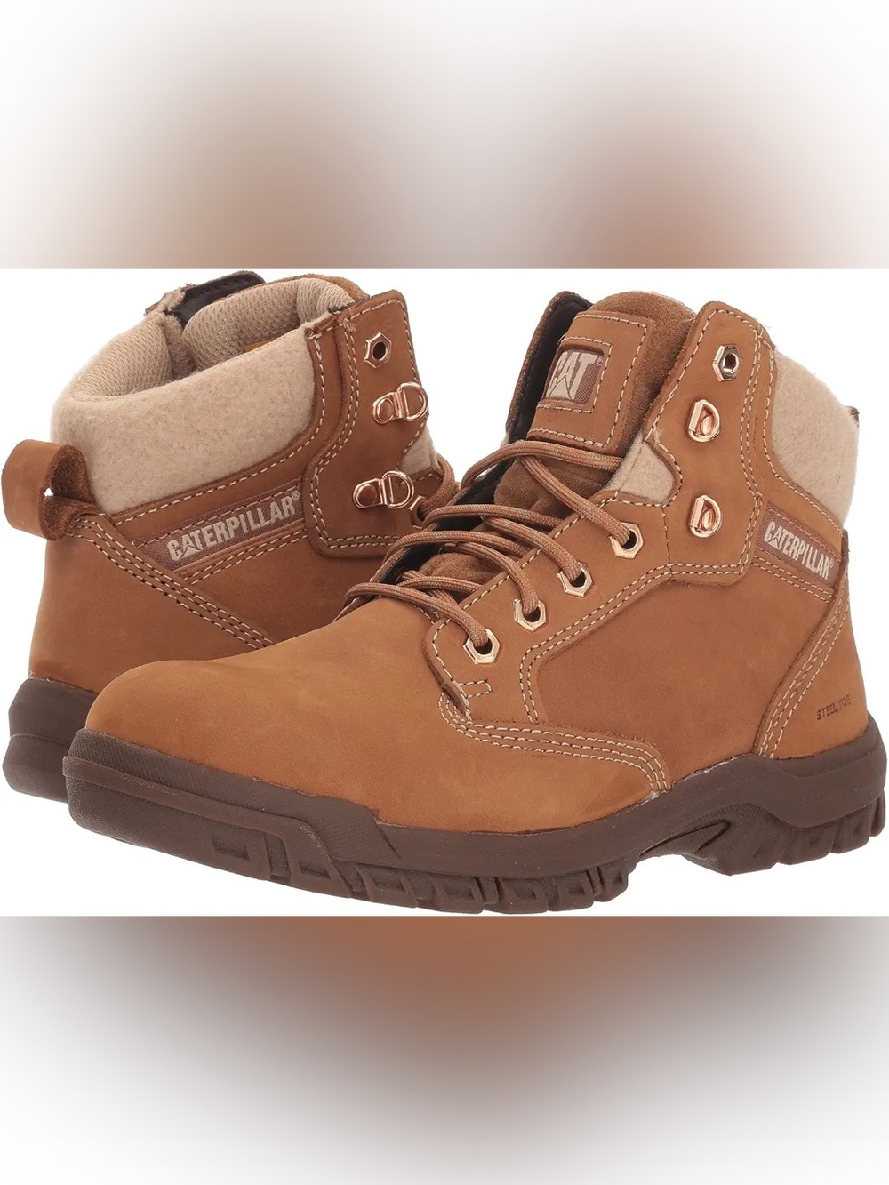 Caterpillar Women’s Tess Steel Toe Work Boots
